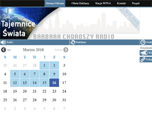 Tablet Screenshot of barbarachoroszyradio.org